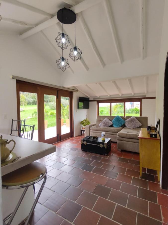 Bed and Breakfast Hacienda El Pinar Del Viento Villa de Leyva Exterior foto
