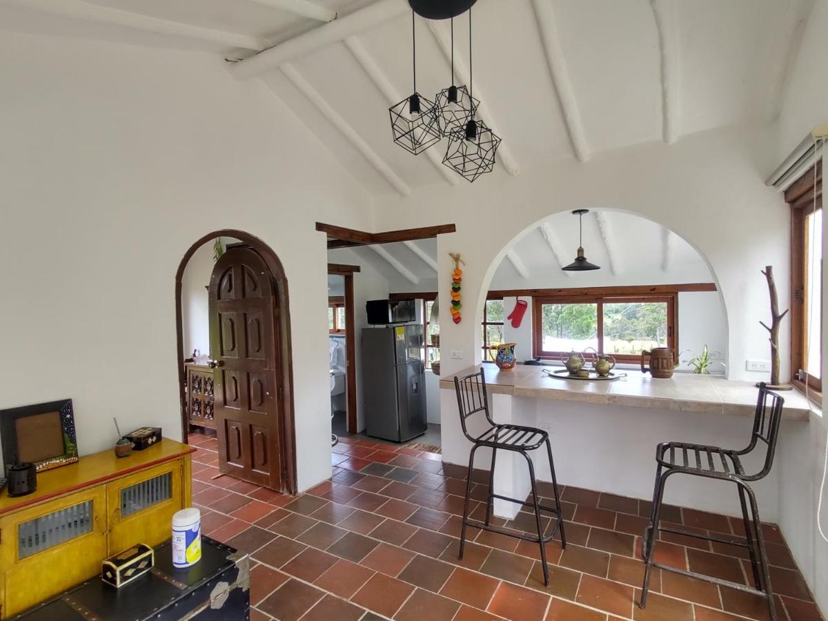 Bed and Breakfast Hacienda El Pinar Del Viento Villa de Leyva Exterior foto