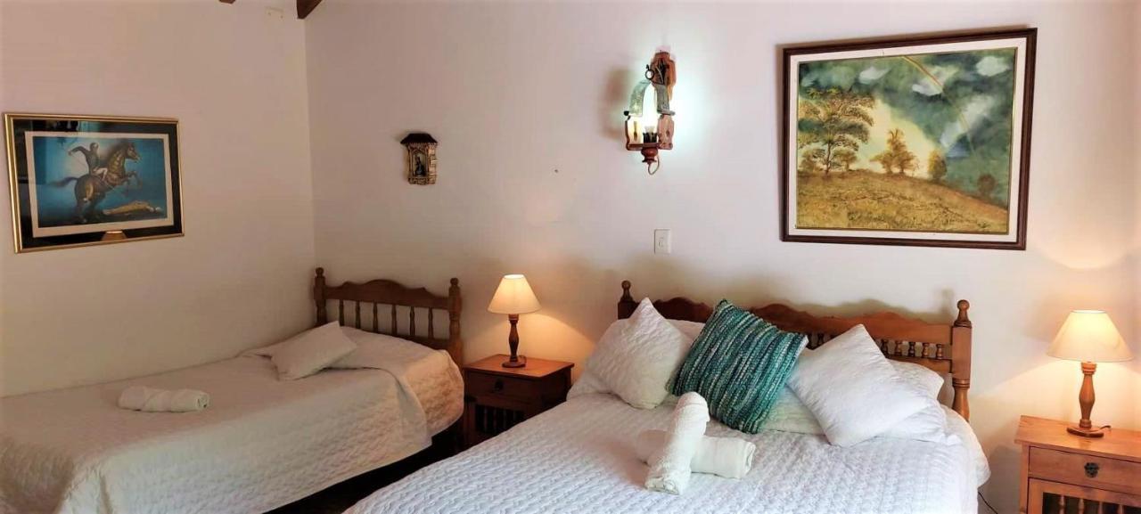 Bed and Breakfast Hacienda El Pinar Del Viento Villa de Leyva Exterior foto